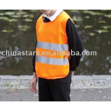 100%polyester High visibility reflective safety vest